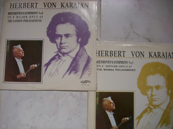 Herbert von Karajan- symphony no.5+no.6*vinil