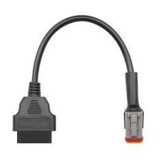 Cablu Adaptor De Diagnosticare Techstar&reg; OBD2 Cu 6 Pini La 16 Pini Pentru Motociclete Harley Davidson