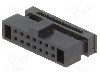 Conector IDC, 14 pini, pas pini 1.27mm, CONNFLY - DS1017-01-14NA8