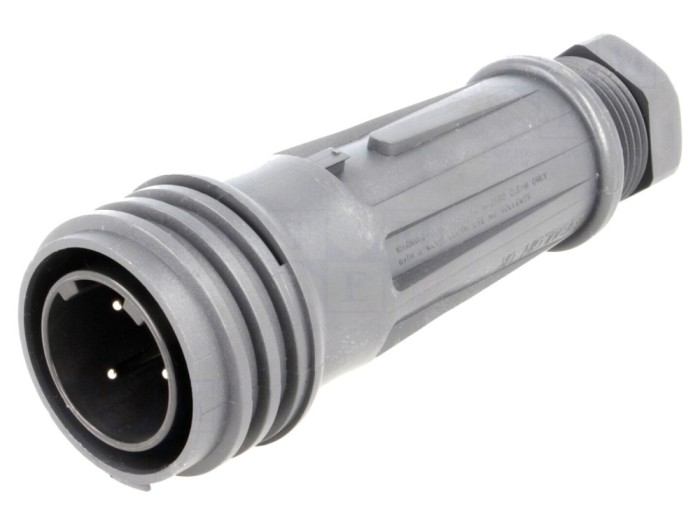 Conector circular tată 3 pini IP68