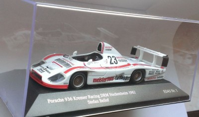 Macheta Porsche 936 Kremer DRM Hockenheim 1982 - CMR 1/43 foto