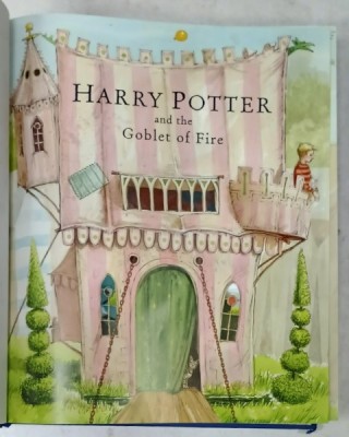 HARRY POTTER AND THE GOBLET OF FIRE by J.K. ROWLING , illustrated by JIM KAY , 2019 foto