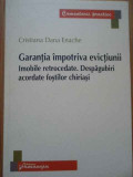 Garantia Impotriva Evictiunii Imobile Retrocedate. Despagubir - Cristiana Dana Enache ,292912, hamangiu