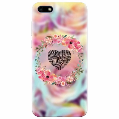 Husa silicon pentru Huawei Y5 2018, Fingerprint foto