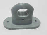Ureche Plastic Rotativ GRI pentru Capsa ovala zincat 42 x 22 mm ( 19.53.4 )