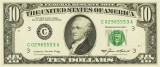 USA SUA ? bancnota ? 10 Dollars ? 1985 ? P-476 ? D4 Cleveland ? UNC necirculata