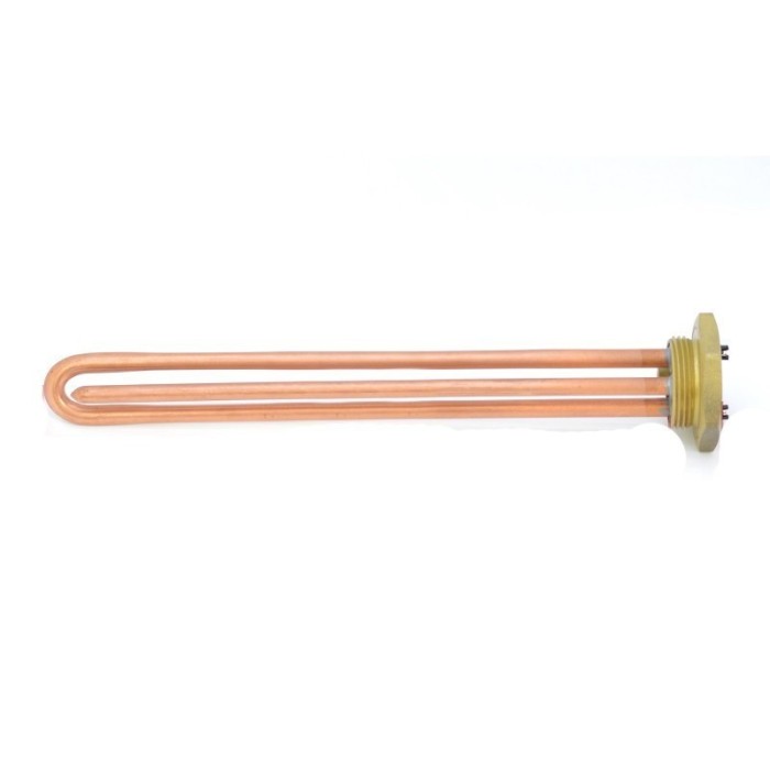 Rezistenta de Boiler Dreapta , elSales, ELS-REZ-FIL-DR2000-Q, 2000W, din Cupru, cu Filet Q
