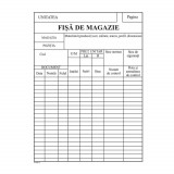 Fisa de Magazie A5, Carton 230 g/m&sup2; - Formular Tipizat