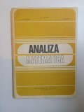 ANALIZA MATEMATICA de A. HALANAY , V. OLARIU , S. TURBATU , 1983 , MICI DEFECTE LA COTOR