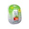 Incarcator AA/AAA NIMH R3/R6 + 2xR6 2100mAh +adaptor WA12 GP