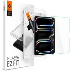 Folie pentru iPad Pro 11 (2024) - Spigen Glas.TR EZ FIT - Clear foto