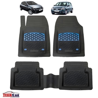 Renault Clio II Covorase Auto TeamCar&amp;reg; Tip Tavita Compatibile Hatchback (1998-2012) Blue foto