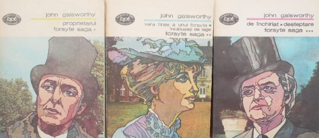 Forsyte saga (3 volume) - John Galsworthy