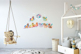 Sticker decorativ - Set Unicorn