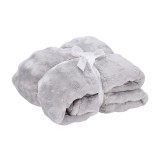 Cumpara ieftin Patura textil gri 130 x 160 cm