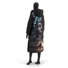 Geaca dama oversize Antonio Gatti print faraon GF010