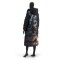 Geaca dama neagra cu print oversize GF010