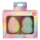 Bureți Machiaj, Blending Sponges, Set 2 Bucăți, Culoare Multicolor, Dimensiune 4x6.5cm