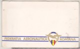 bnk cp Felicitare - Federatia Aeronautica Romana