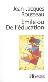 Emile ou de l&amp;#039;education / Jean-Jacques Rousseau 1200p foto