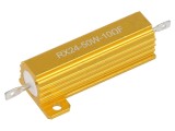 Rezistor Bobinat cu Radiator 10&Omega; 50W &plusmn;1% 50ppm/&deg;C pentru Lipit