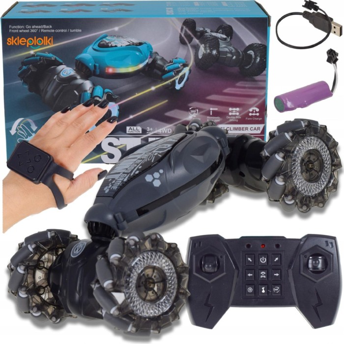 SET DE CONTROL MANUAL CU TELECOMANDĂ PENTRU MAȘINĂ RC CU SUNET ȘI LUMINI