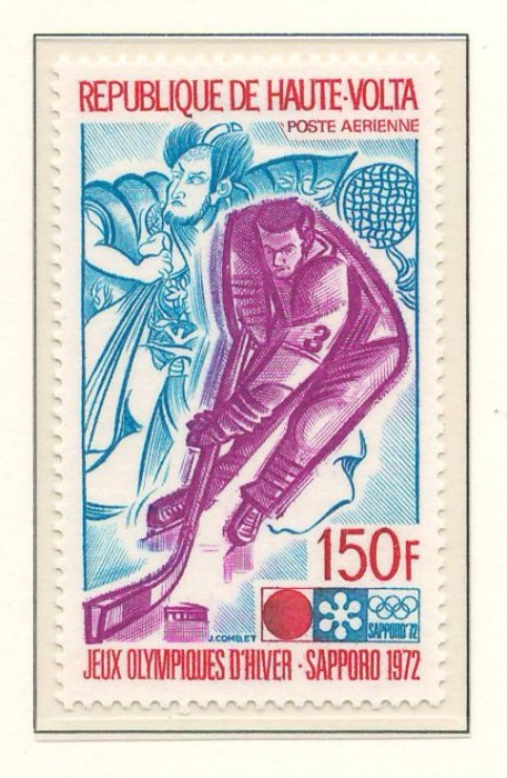 Volta Superioara 1972 Mi 362 MNH - Jocurile Olimpice de iarna, Sapporo