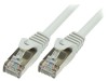 Patch cord gri SF/UTP 5e 0,25m PVC 26AWG, Logilink