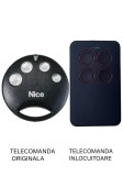 Telecomanda poarta garaj de 2 si 4 canale cod saritor 433.92MHz NICE SMILO SM4 compatibila cu originalul (842), Oem