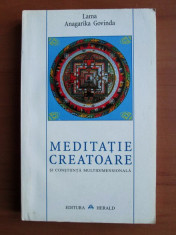 Meditatie creatoare si constiinta multidimensionala - Lama Anagarika Govinda foto