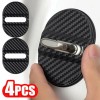 Set 4 buc. Ornamente Inchidere Usa, finisaj Carbon, culoare Neagra FAVLine Selection, Oem