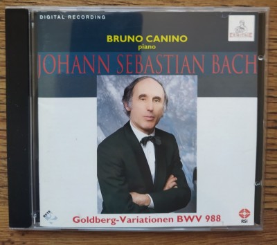 CD Bach &amp;ndash; Goldberg-Variationen, BWV 988 (Bruno Canino) foto