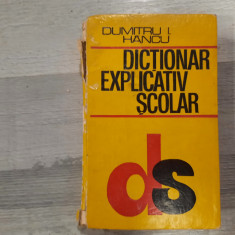 Dictionar explicativ scolar de Dumitru I.Hancu