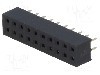Conector 20 pini, seria {{Serie conector}}, pas pini 2mm, CONNFLY - DS1026-05-2*10S8BV