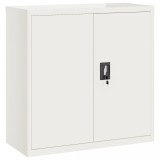 Cumpara ieftin Dulap pentru dosare, alb, 90x40x90 cm, otel