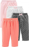Cumpara ieftin Set 4 pantaloni pentru fetite Simple Joys by Carter s baby-girls, Marimea 24M (24 luni) - RESIGILAT