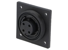 Conector circular soclu mamă PIN: 4 BULGIN Buccaneer&reg; IP68