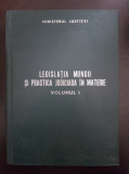 LEGISLATIA MUNCII SI PRACTICA JUDICIARA IN MATERIE Acte normative uzuale (vol I)