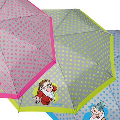 Umbrela manuala pliabila (3 modele floricele) - Cei 7 pitici foto