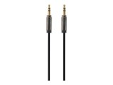 Cumpara ieftin GEMBIRD CCAP, 444, 1M , Cablu Audio 3.5mm Stereo Jack, Jack, 1m, Negru