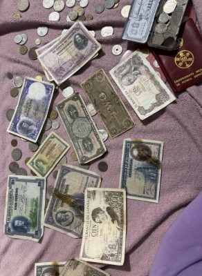 Monede si bancnote vechii !! foto