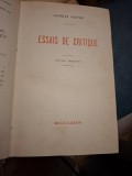 Essais de Critique - Charles Fuster