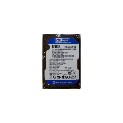 Hard disk laptop SATA Western Digital Scorpio Blue 500GB foto