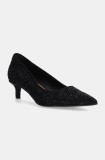Kurt Geiger London pantofi cu toc Kensington Flexi 45 culoarea negru, 3492100609