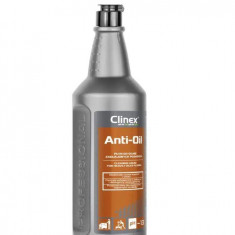CLINEX Anti-Oil, 1 litru, detergent pentru suprafete imbibate in ulei