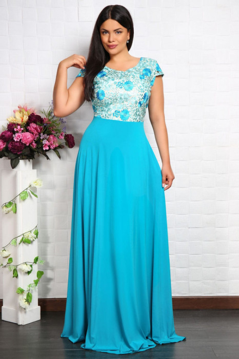 Rochie Lunga Fabri Ciel - 38Marimea