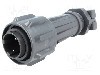 Conector circular, tata, 2 pini, BULGIN - EXP-A911/02/P