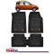 Covorase Auto TeamCar&reg; Tip Tavita Compatibile Fiat Panda II (2003&ndash;2012) Negru Cauciuc 100% Reciclabil