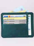 Cumpara ieftin Portcard Minimalist din Piele Naturala Duma , Suport Subtire de Buzunar, Diverse Culori