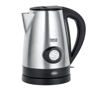 Fierbator electric cordless, Inox, Capacitate 1.7 l, putere 2200 W foto